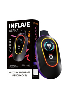 INFLAVE ALPHA 25000 Strong - 25000 затяжек